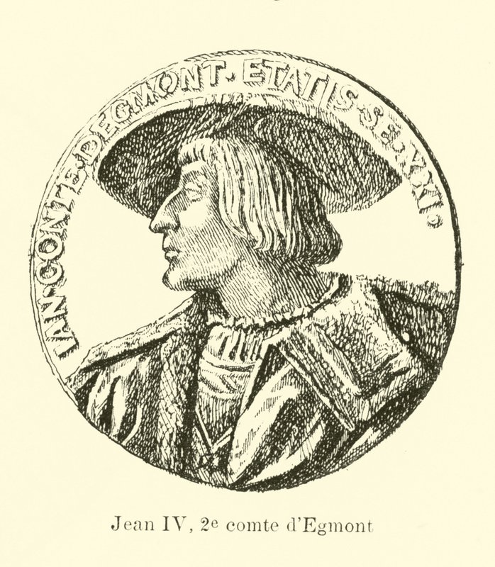 Jan IV z Egmontu, 2. hrabě z Egmontu od Belgian School