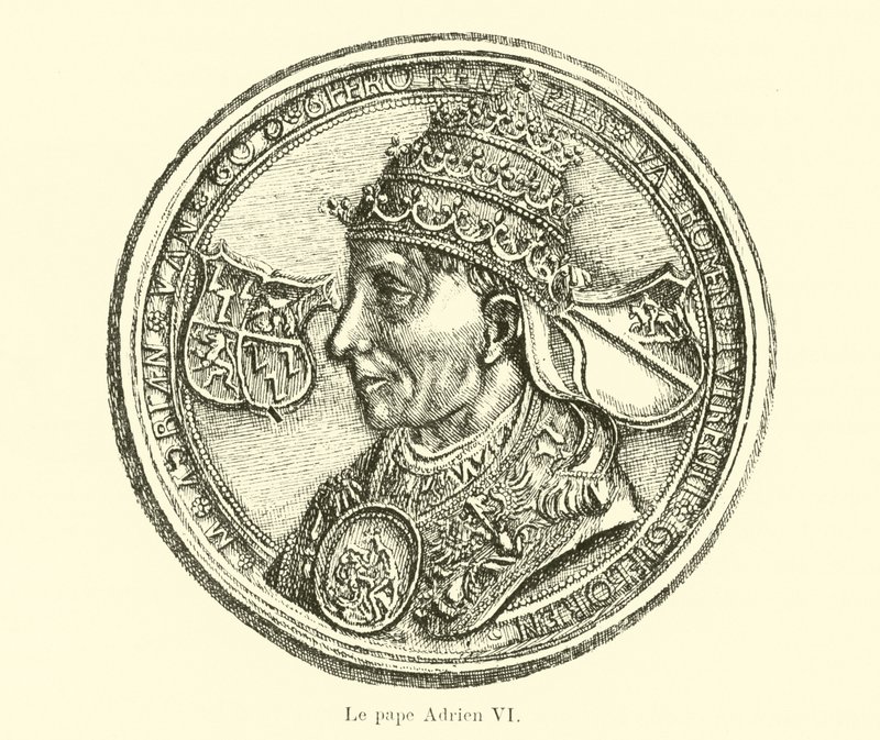 Papež Adrian VI od Belgian School