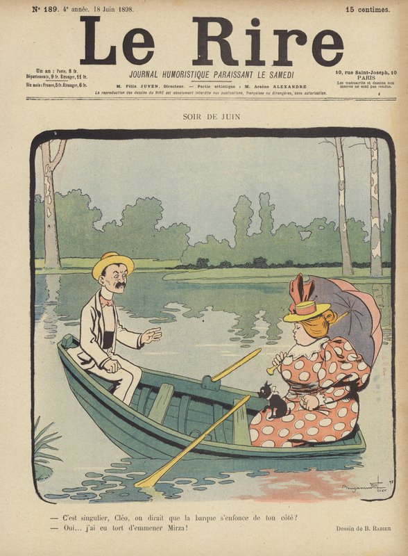 Ilustrace pro Le Rire od Benjamin Rabier