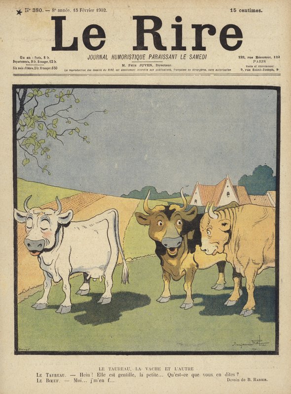 Ilustrace pro Le Rire od Benjamin Rabier