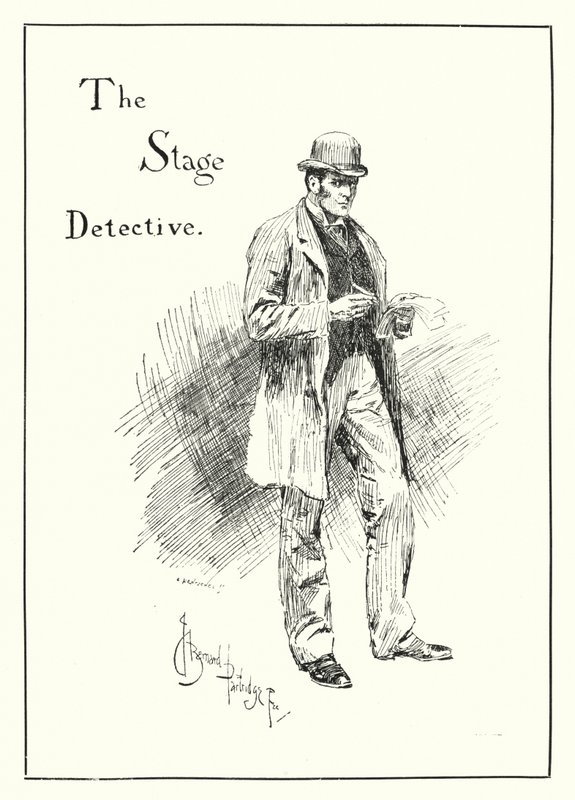 The Stage Detective (rytina) od Bernard (after) Partridge