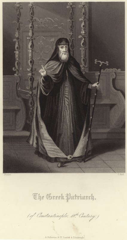Řecký patriarcha od Bernard Picart