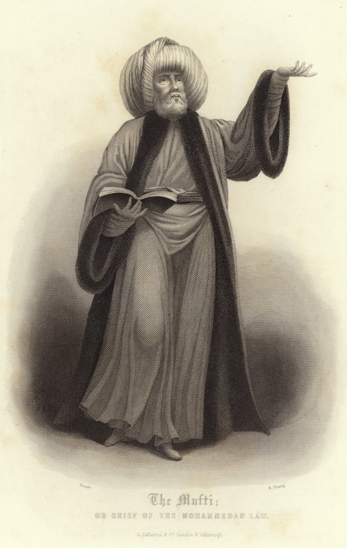 Mufti neboli šéf mohamedánského zákona od Bernard Picart