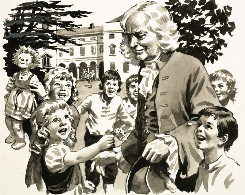 Námořník, který rozdal jmění (Thomas Coram) od Bill Lacey