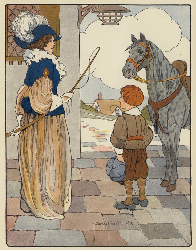 Skvrnitá-šedá od Blanche Fisher Wright