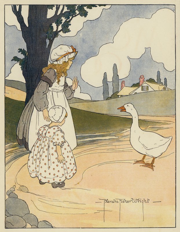 Husí, husí, Gandere od Blanche Fisher Wright