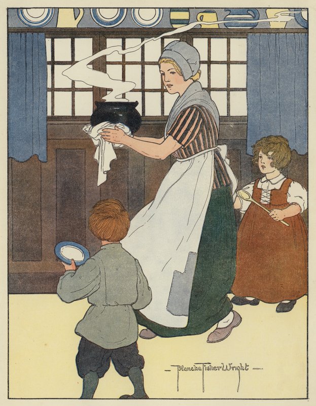 Pease kaše od Blanche Fisher Wright