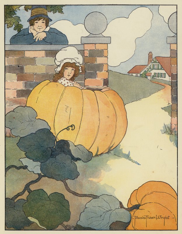 Dýňožrout od Blanche Fisher Wright