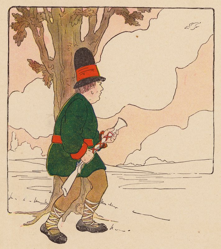 Říkanka: (barevná litografie) od Blanche Fisher Wright