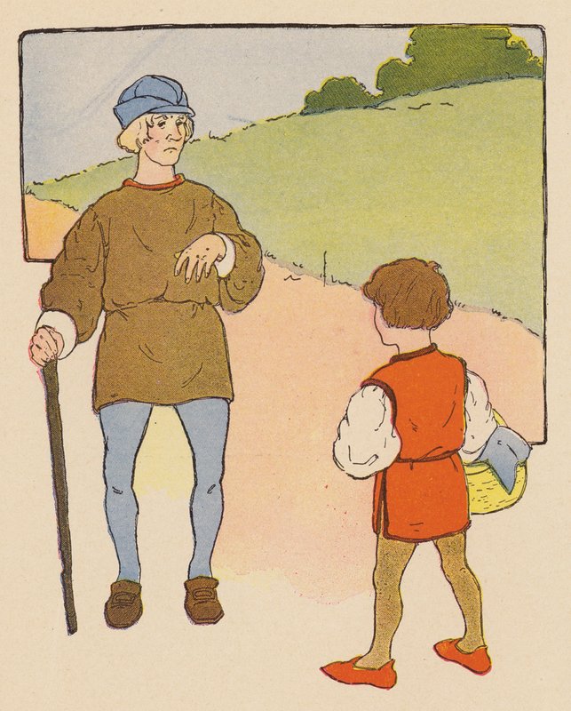 Říkanka: (barevná litografie) od Blanche Fisher Wright