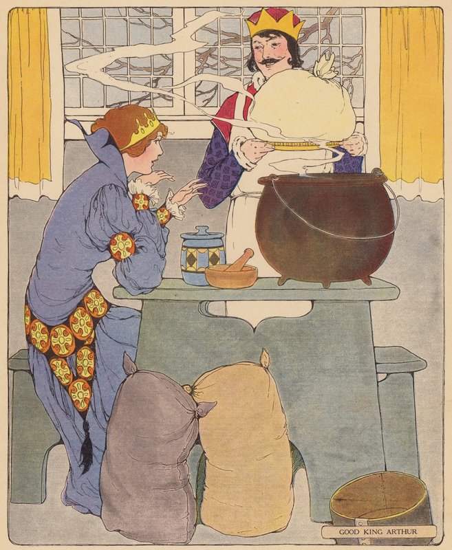 Říkanka: (barevná litografie) od Blanche Fisher Wright