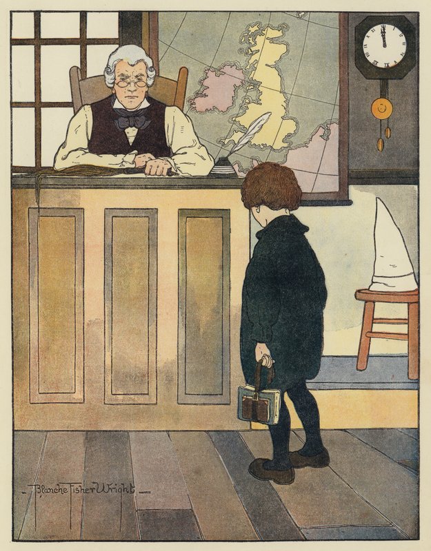 The Ten OClock Scholar od Blanche Fisher Wright