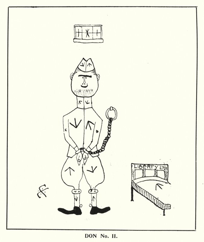 Oxford Quips: Don No II (litho) od Bohun Lynch