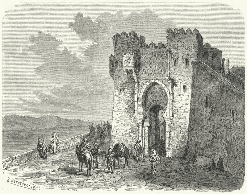 Puerta del Sol v Toledu od Bruno Heinrich Strassberger