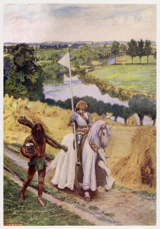 „Jednoho časného letního dne“ (barva litho) od Byam (after) Shaw