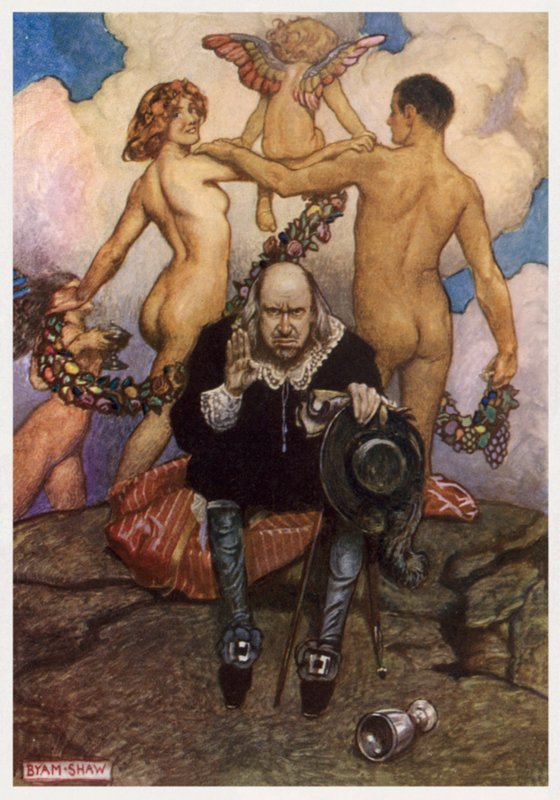 "Nenávidím, že jsem miloval" (barva litho) od Byam (after) Shaw