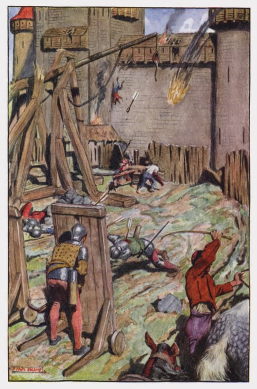Ilustrace pro The Cloister and The Hearth od Charlese Reade (barevné lito) od Byam (after) Shaw