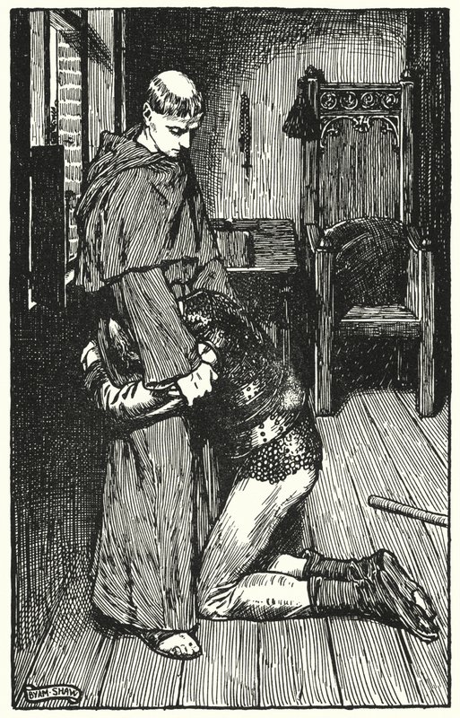 Ilustrace pro The Cloister and The Hearth od Charlese Reade (litho) od Byam (after) Shaw