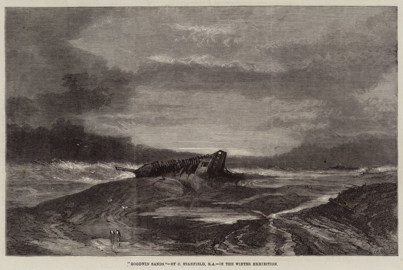Goodwin Sands od C. Stanfield
