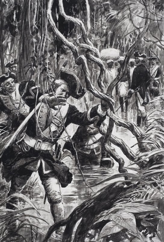 Clive of India (kvaš na papíře) od C.L. Doughty
