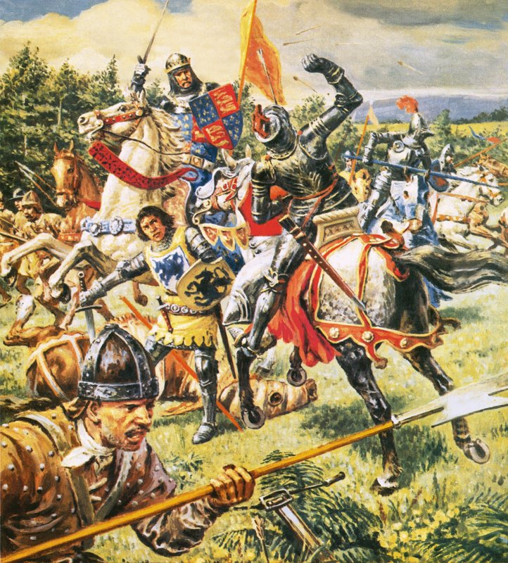 Jindřich IV. anglický (litografie) od C.L. Doughty