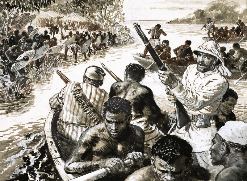 Hrdina nebo padouch Železný muž Afriky (Henry Stanley) od C.L. Doughty