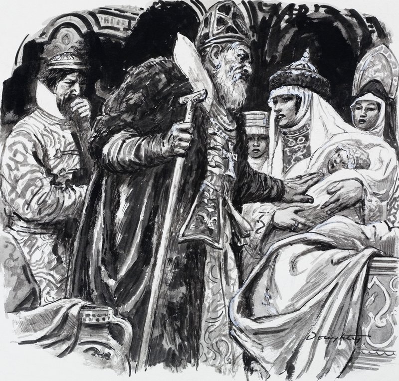 Ivanův malý syn Dimitrij od C.L. Doughty
