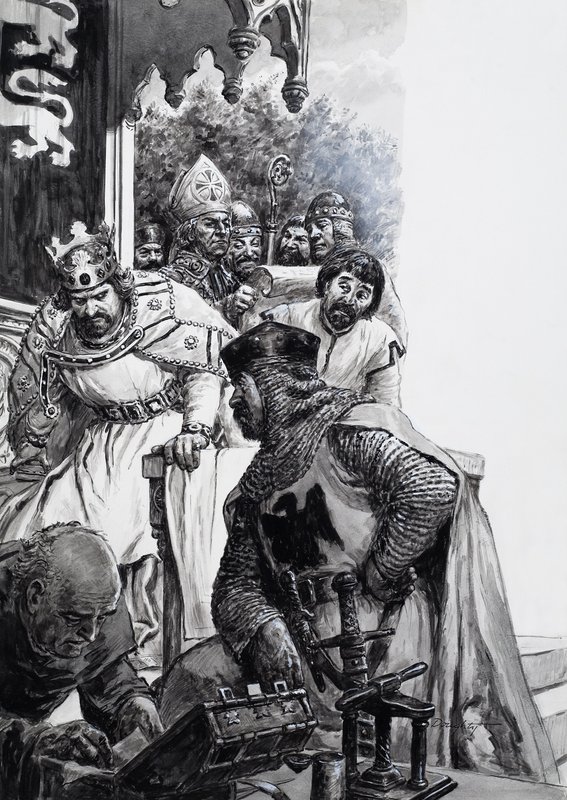 John Lackland, "Drobný tyran od C.L. Doughty