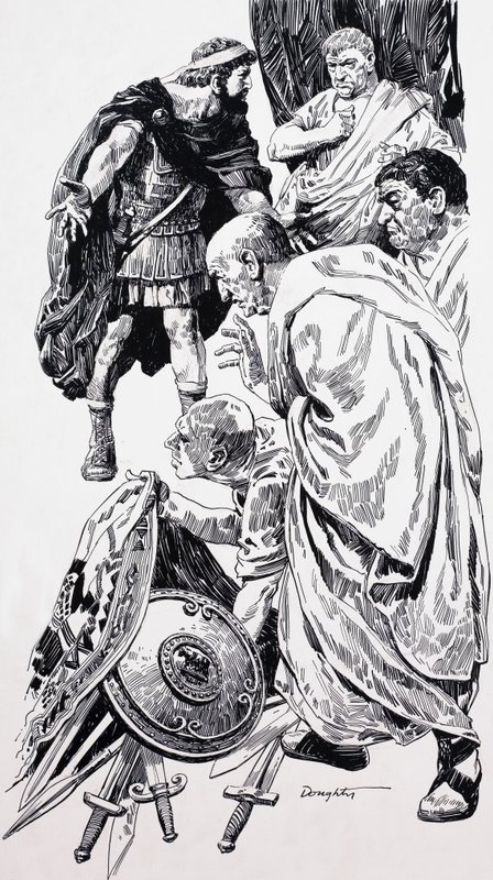 Římští senátoři od C.L. Doughty