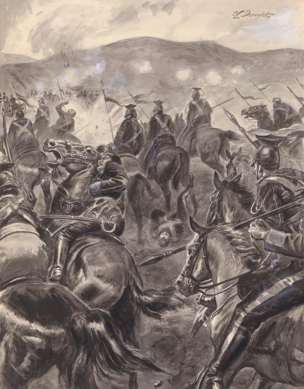 The Charge Of The Light Brigade (kvaš na papíře) od C.L. Doughty
