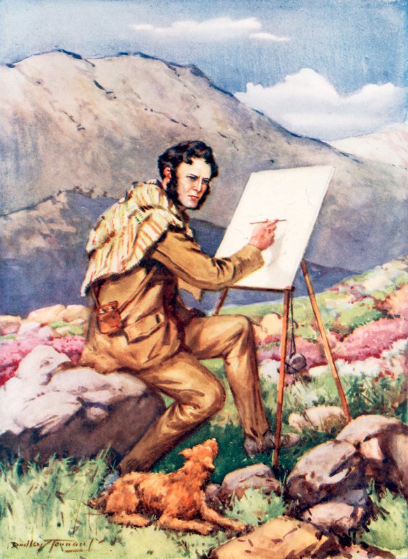 Landseer: Chlapec, který uměl kreslit, než mu bylo šest (barva lito) od C. Dudley Tennant