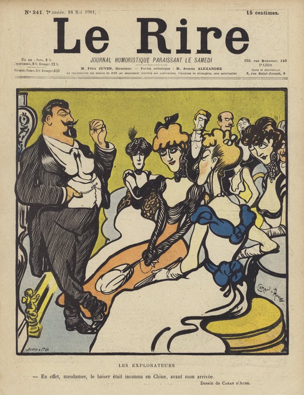 Ilustrace pro Le Rire od Caran d Ache