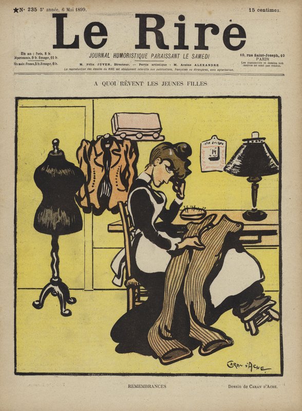 Ilustrace pro Le Rire od Caran d Ache