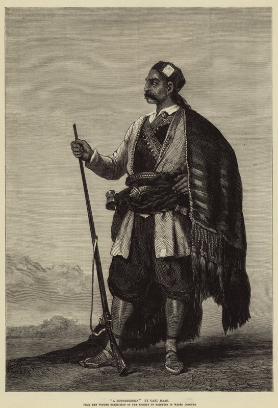 Černohorec od Carl Haag