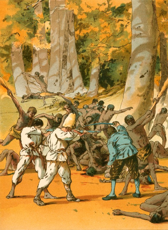 Krvavý konflikt pro Robinsona Crusoe od Carl Marr