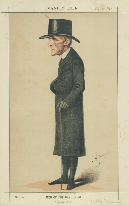 Arcibiskup H E Manning od Carlo Pellegrini
