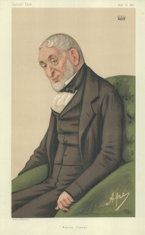 Barion Lionel Nathan de Rothschild od Carlo Pellegrini