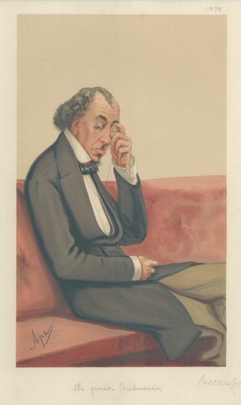 Benjamin Disraeli, hrabě z Beaconsfield od Carlo Pellegrini