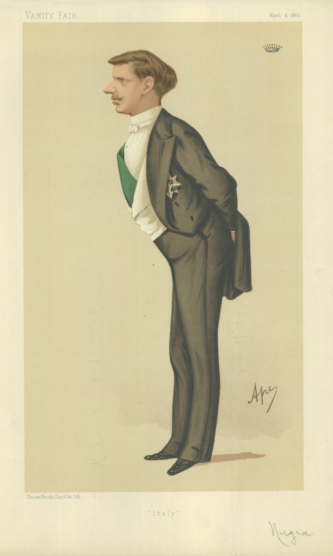 hrabě Nigra od Carlo Pellegrini