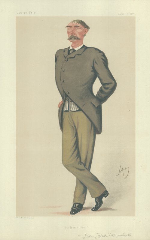 Generál Frederick Marshall od Carlo Pellegrini