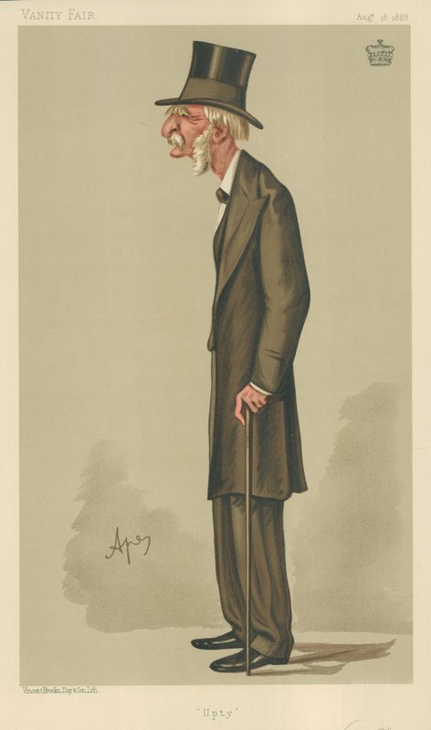General Viscount Templetown, Upty, 18. srpna 1888, karikatura Vanity Fair od Carlo Pellegrini