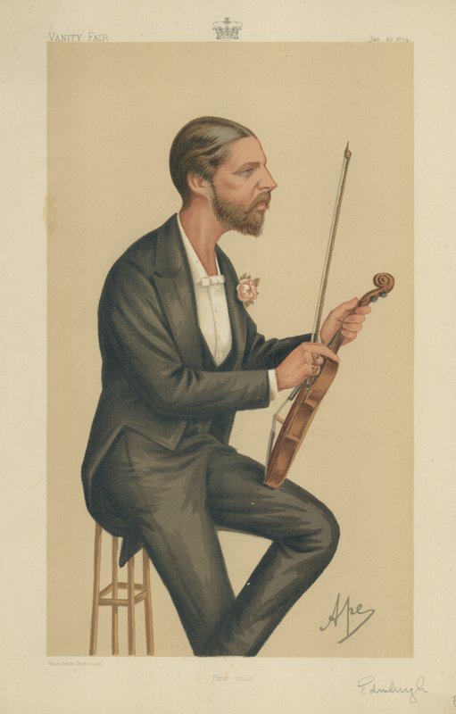 Jeho královská Výsost vévoda z Edinburghu od Carlo Pellegrini