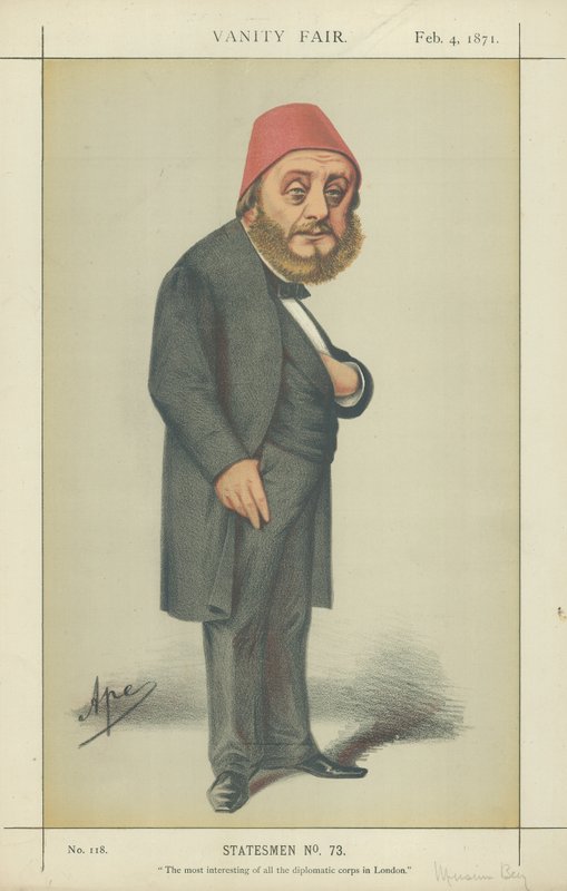 H E Musurus pacha od Carlo Pellegrini