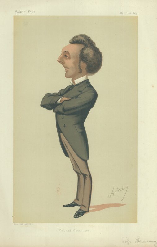 Jeho Excelence guvernér John Pope Hennessy od Carlo Pellegrini