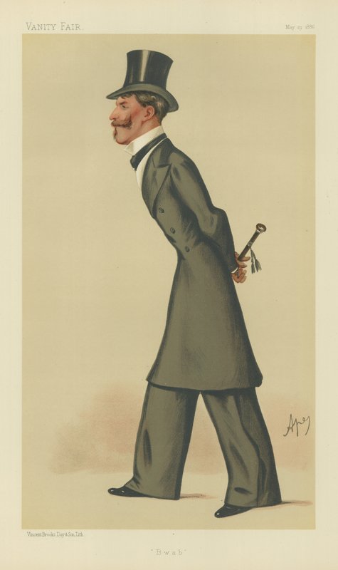 Podplukovník John Palmer Brabazon od Carlo Pellegrini