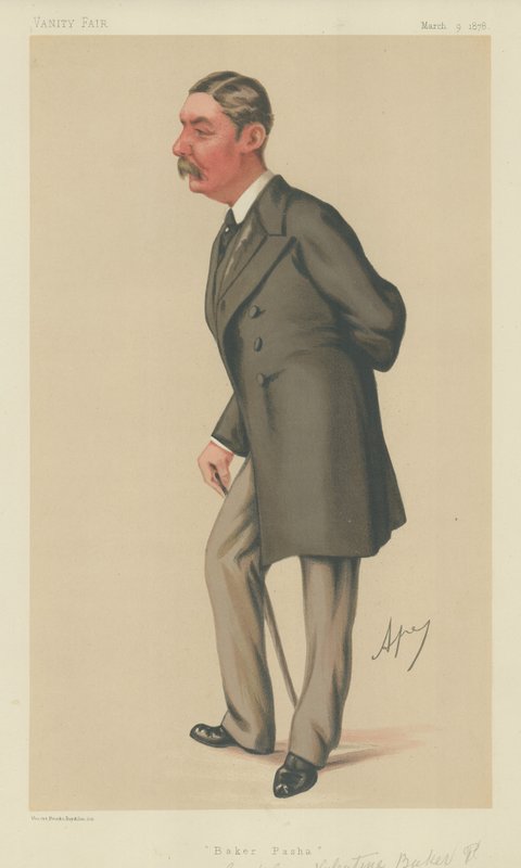 Generálporučík Valentine Baker od Carlo Pellegrini