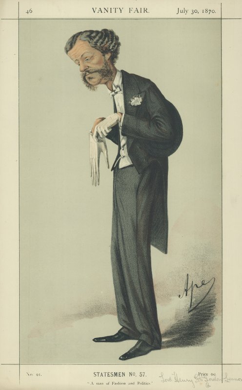 Lord Henry GC Gordon-Lennox od Carlo Pellegrini