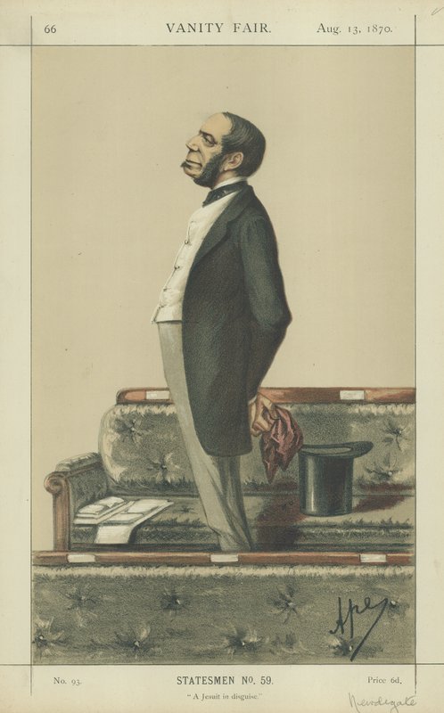 Pan Charles Newdigate Newdegate od Carlo Pellegrini