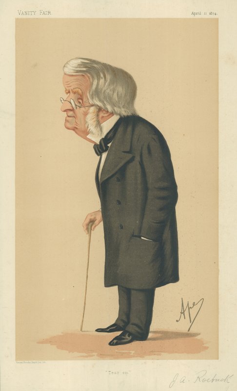 Pan John Arthur Roebuck od Carlo Pellegrini
