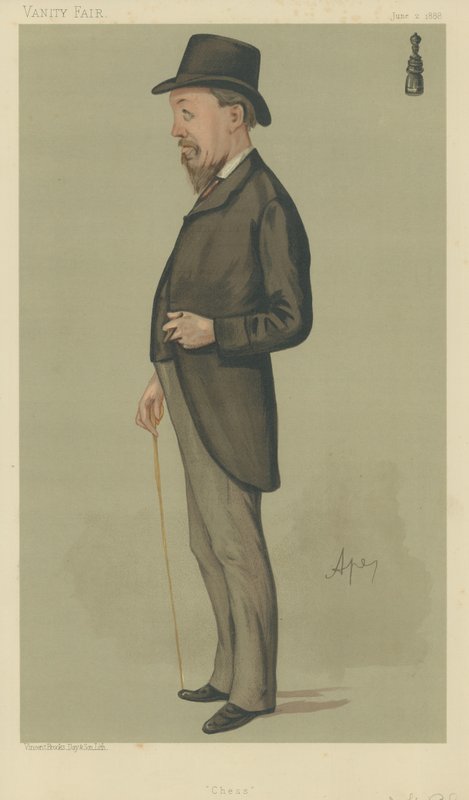Pan Joseph Henry Blackburne od Carlo Pellegrini